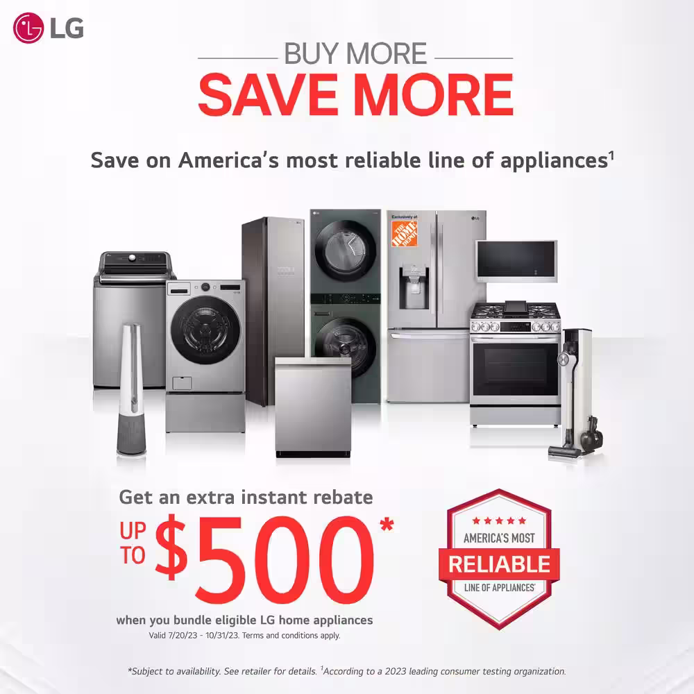 LG 30 cu. ft. French Door Smart Refrigerator, InstaView Door-In-Door, Dual Ice with Craft Ice in PrintProof Stainless Steel