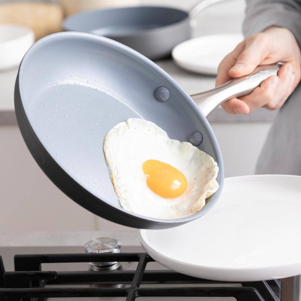 GreenPan Lima 8 in.  Hard Anodized Aluminum Ceramic Nonstick Frypan Skillet
